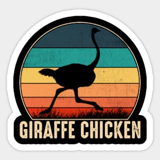 Giraffe Chicken Sticker